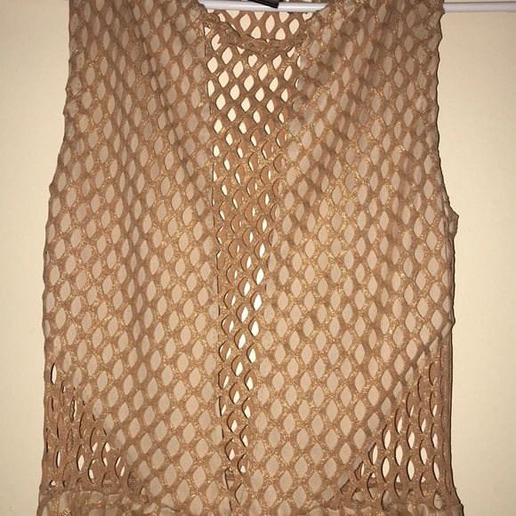 Gold Mini Dress - Picture 4 of 7